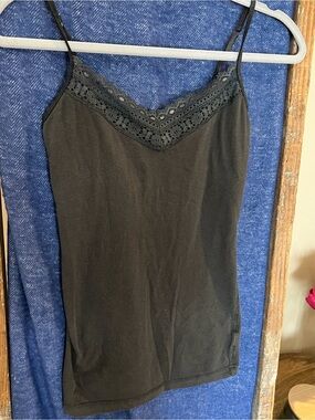 Aeropostale Lace-Trim Cami Top - Women